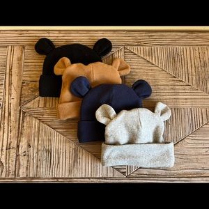 Preemie sized knit caps